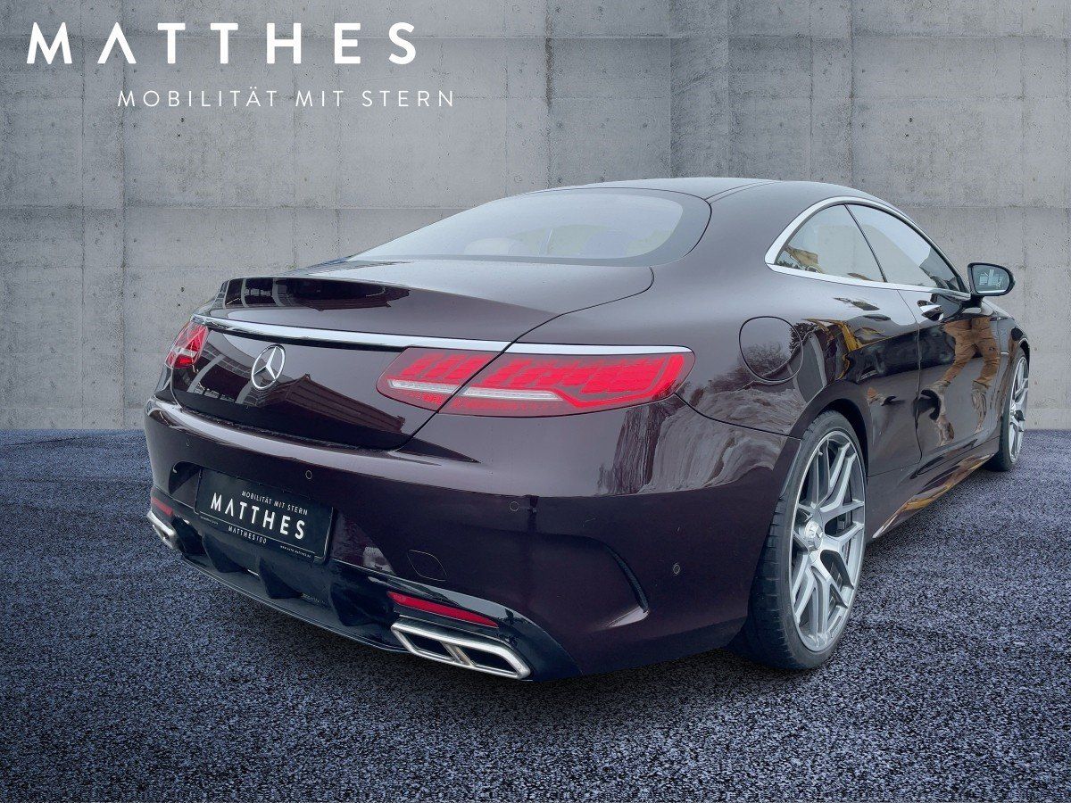 Fahrzeugabbildung Mercedes-Benz S 560 4M Coupe AMG/Exklusiv/Burm.-3D/HuD/21 Zoll