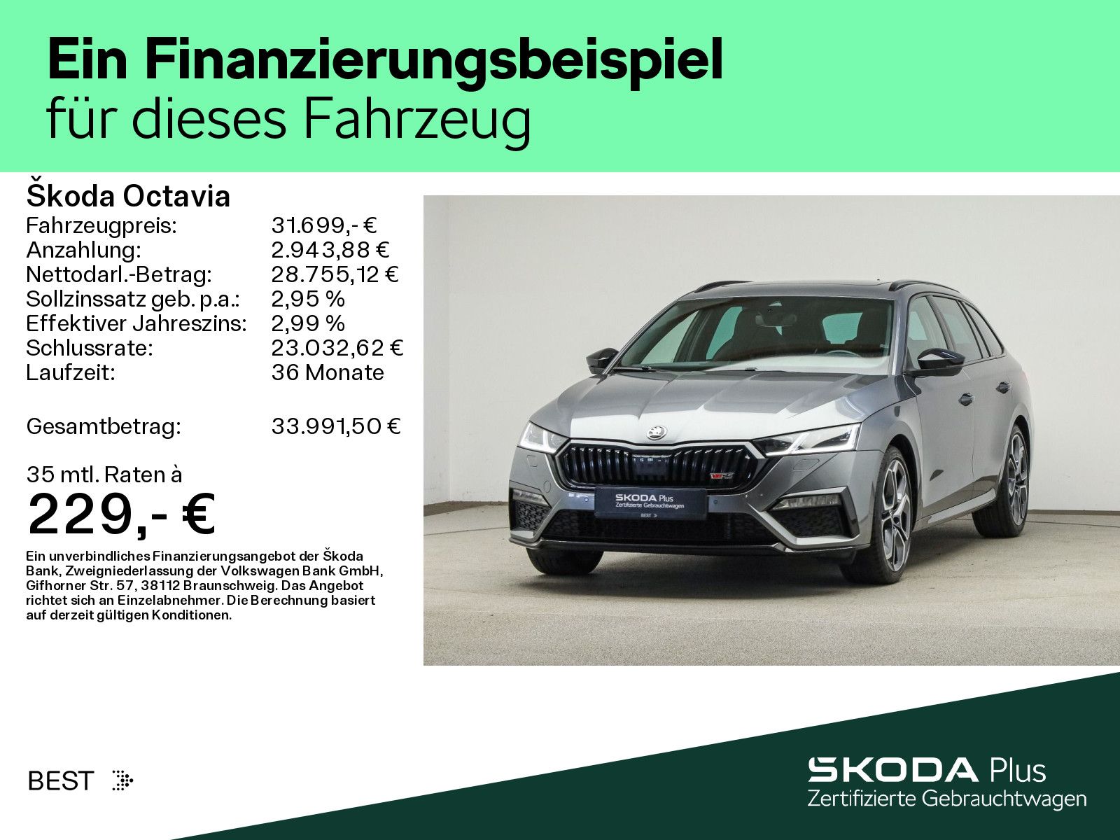 Skoda Octavia Combi 2.0 TSI DSG RS*MATRIX*HUD*AHK*PANO imagem 2