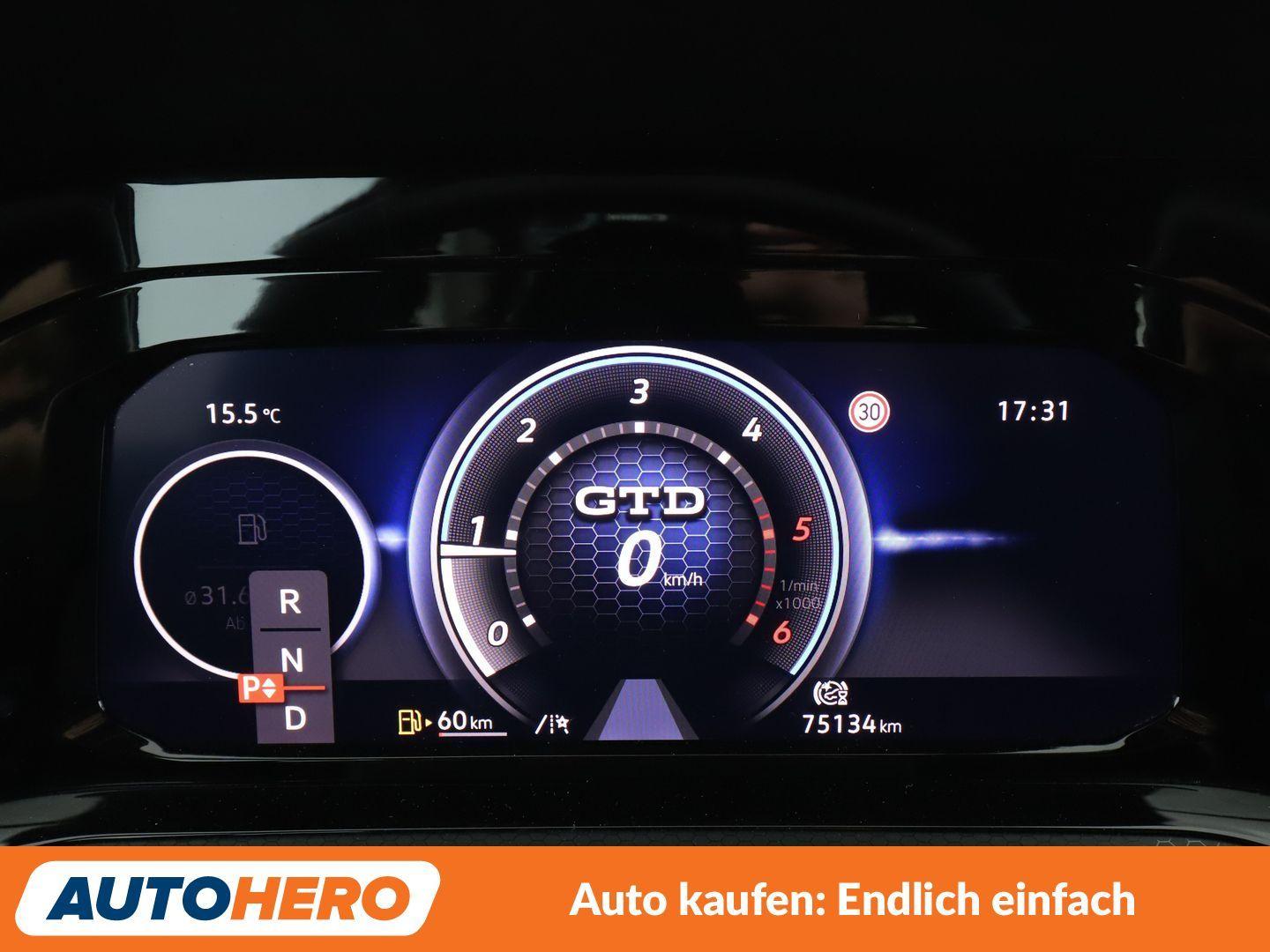 Volkswagen Golf VIII 2.0 TDI GTD Aut.*NAVI*CAM*ACC*, миниатюра 18