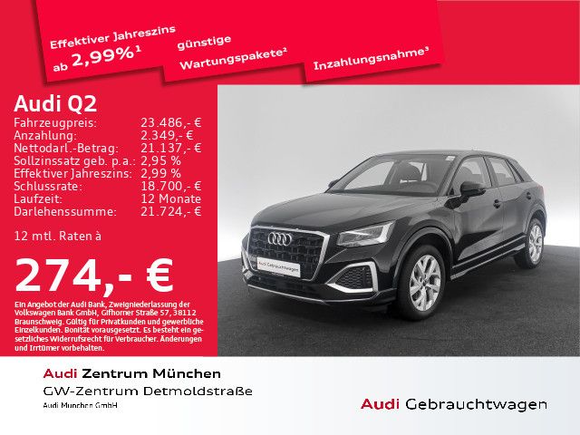 Audi Q2 35 TFSI S tronic advanced LED/Navi+/PDC