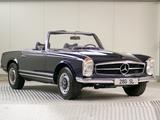 Mercedes-Benz 280 SL Automatic W113 BRD Ausnahmezustand - Mercedes-Benz SL 280: Cabrio