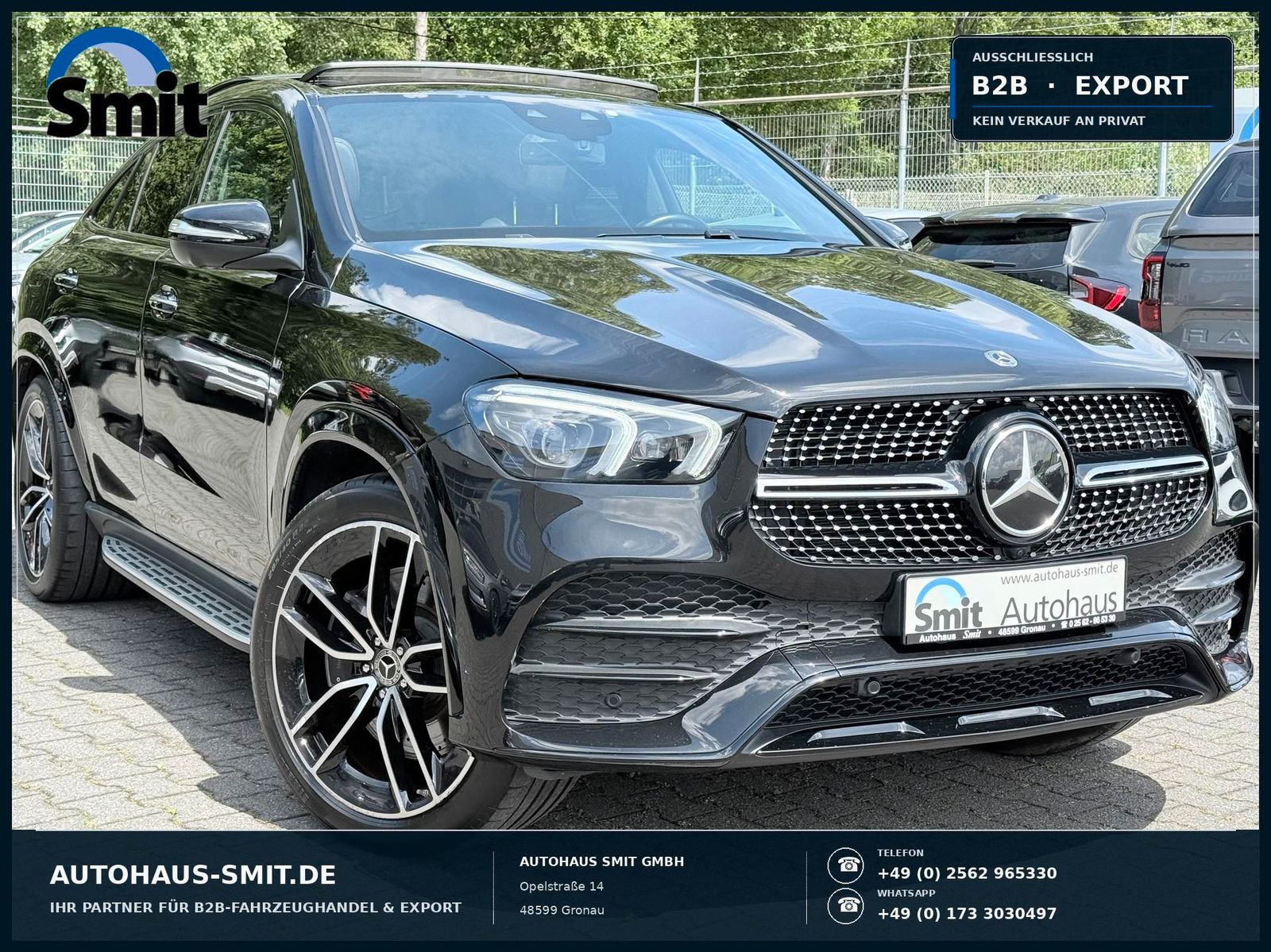Mercedes-Benz GLE 350de Coupe AMG Night*Panorama*Airmatic*HuD
