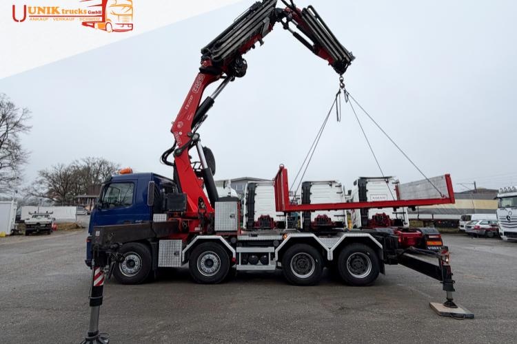 Volvo FH 440 8x4 Fassi F800 6+6+2 SZM+Pritsche