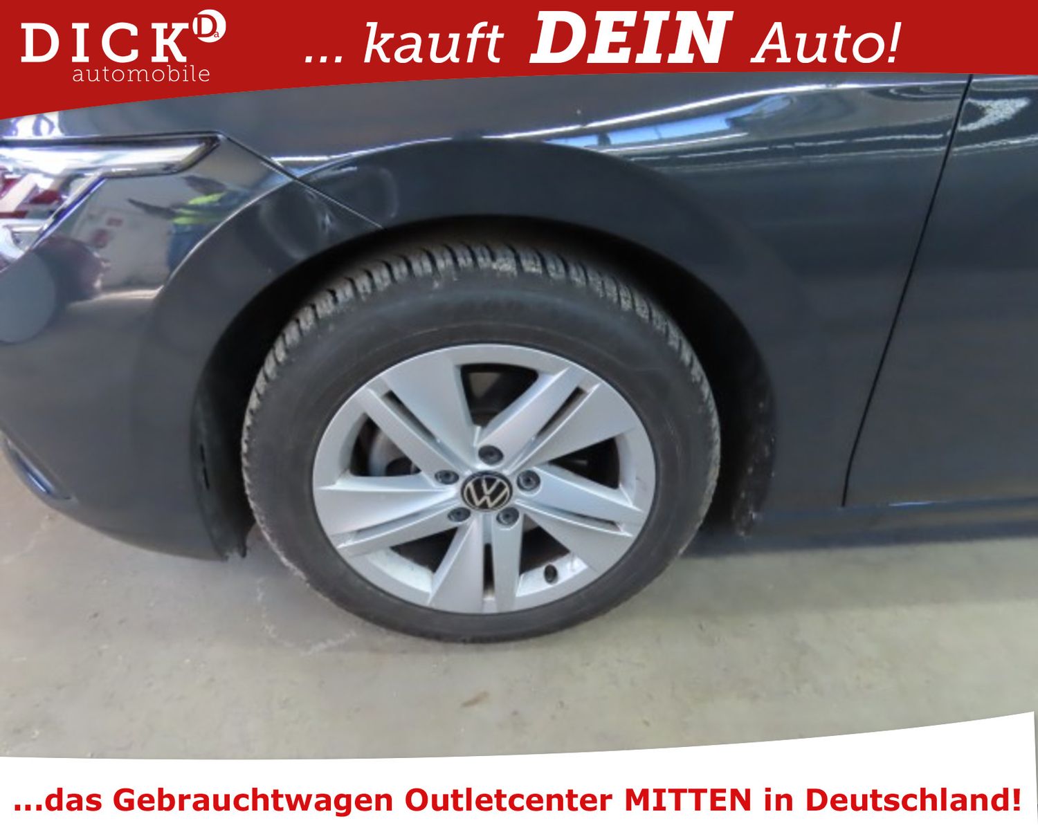 Fahrzeugabbildung Volkswagen Golf VIII Life 1.5 TSI ACC/LED/VIRTU/NAVI/RFK