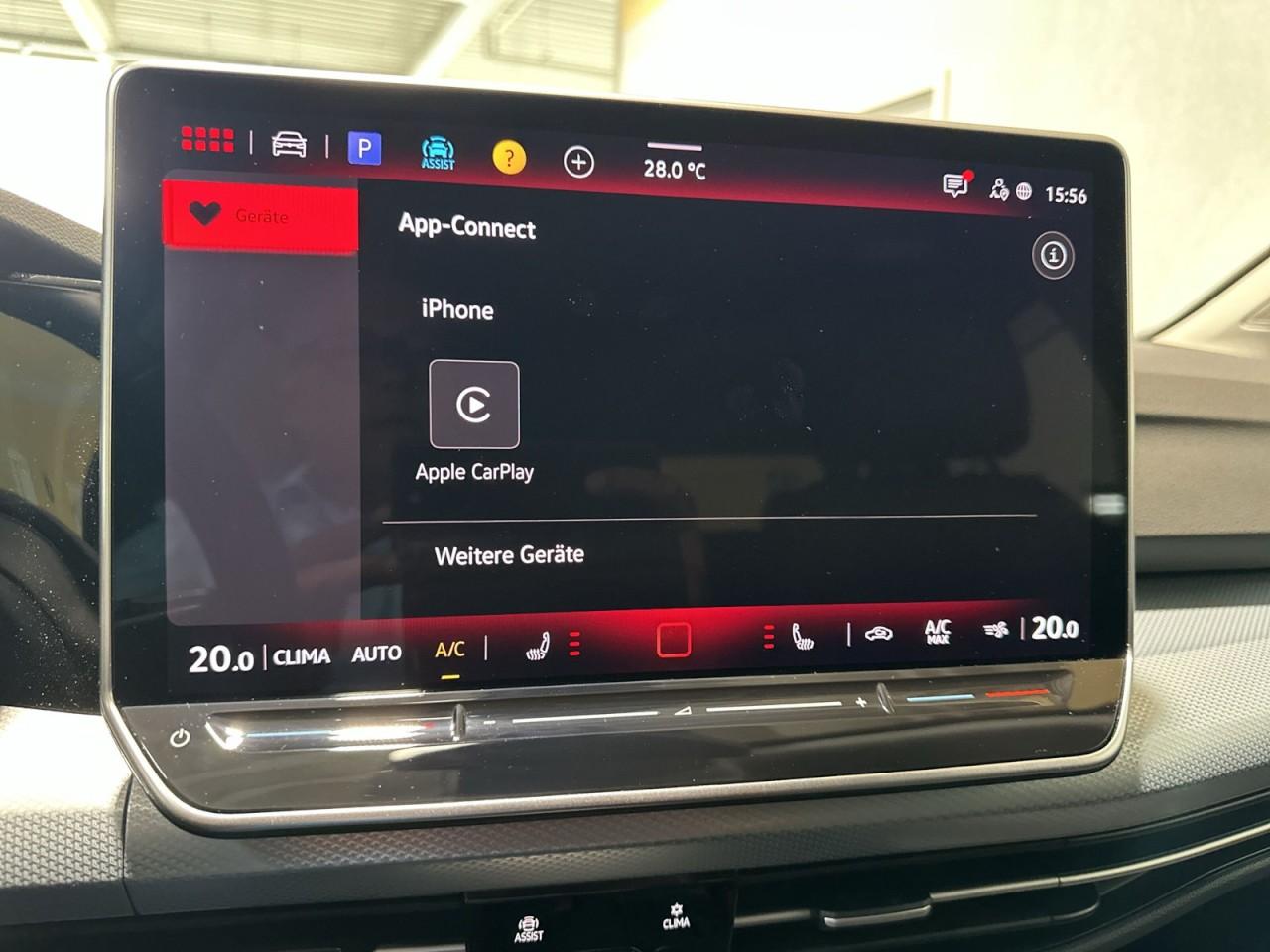 Volkswagen Golf VIII 1.5 eTSI GOAL OPF DSG+SHZ+BAA+USB+DAB+, миниатюра 22
