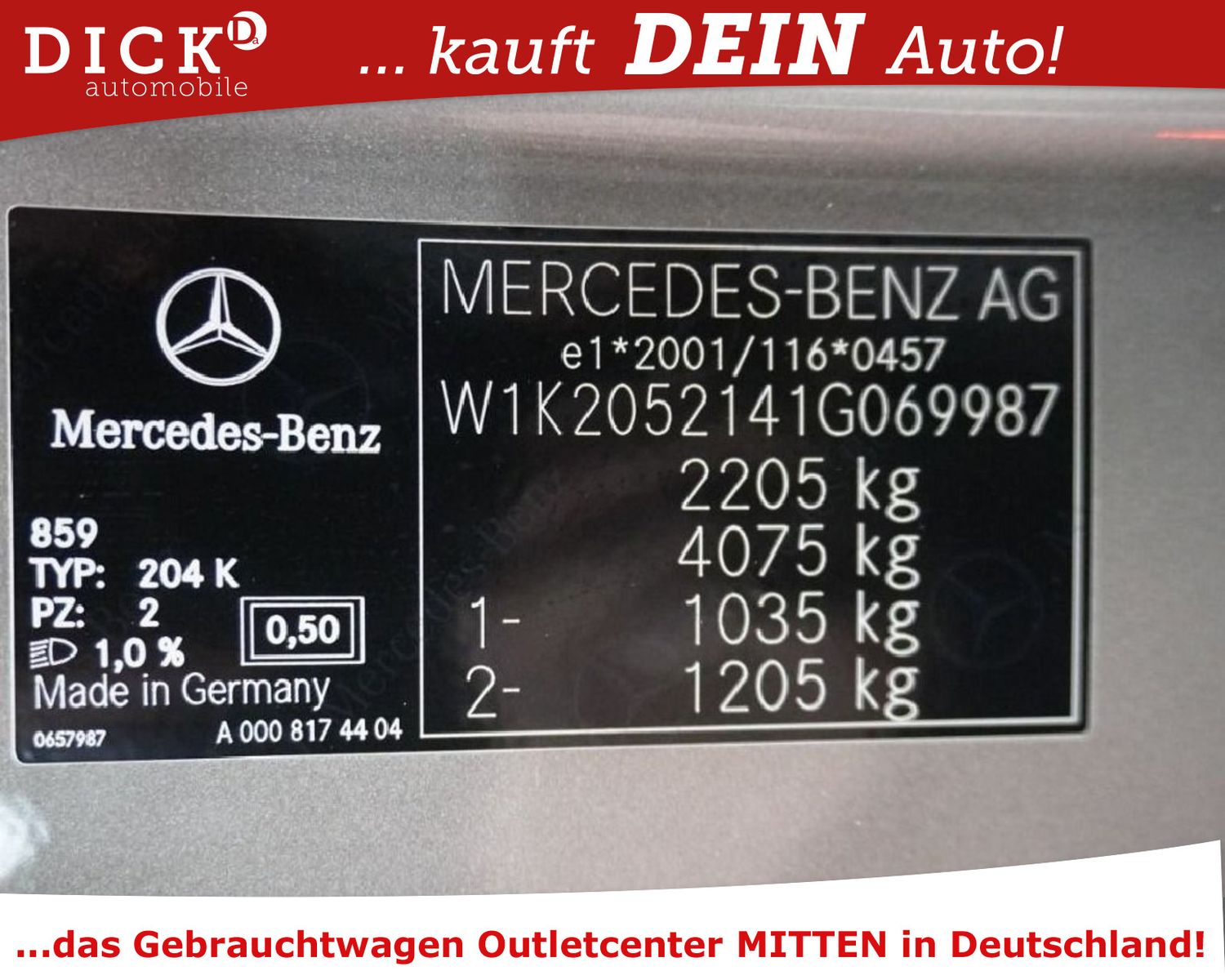 Fahrzeugabbildung Mercedes-Benz C 220d T 9G LED+/VIRTU/ACC/BURMEST/360°/8Fa