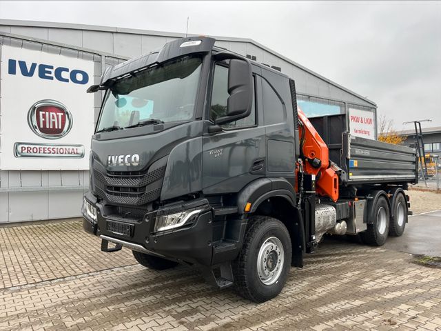 Iveco AT380T45W/P* Kran Atlas - Kipper Meiller*6x6*