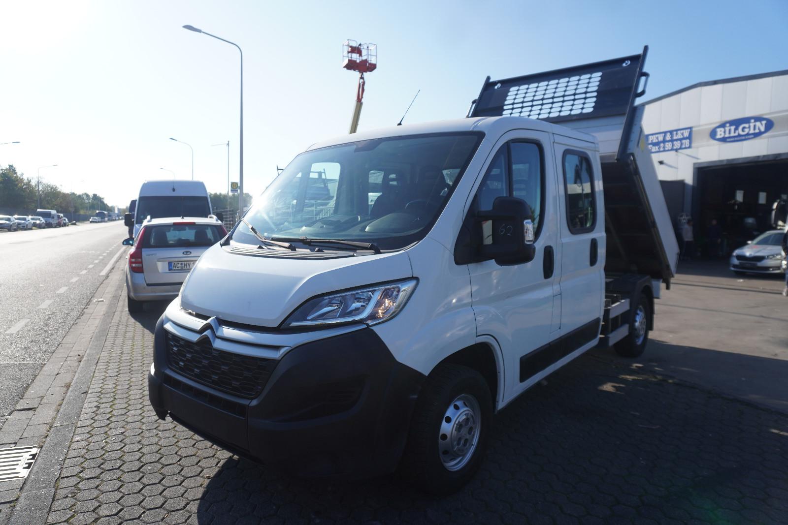 Citroën Jumper 2.0 Kipper Klima AHK DoKa 7 Sitze Euro 66