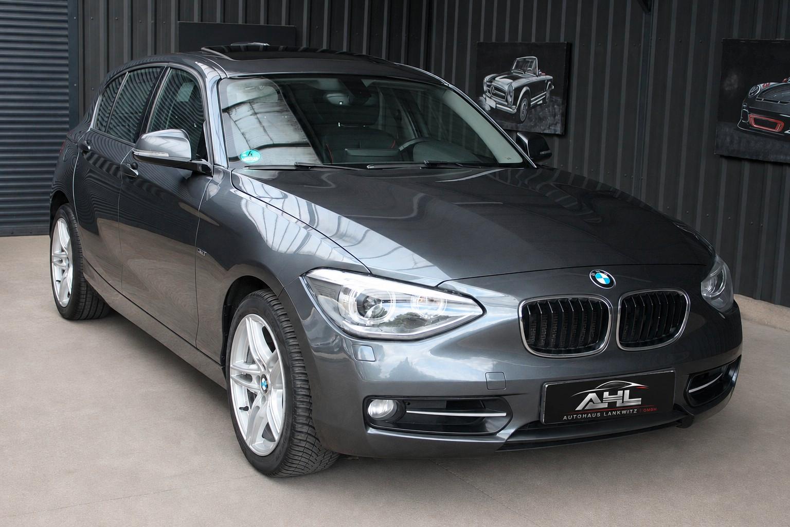 BMW 120d Sport Line Leder Schiebedach Xeno Automatik