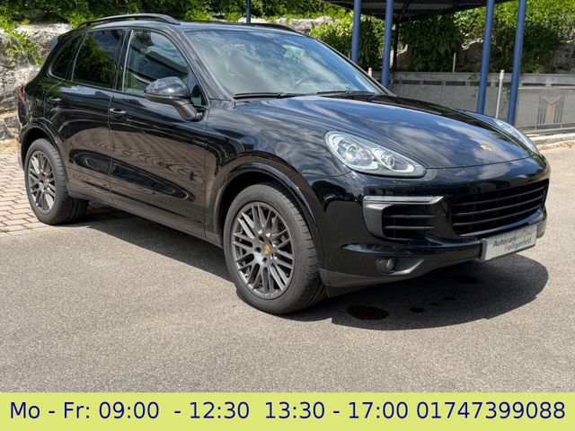 PORSCHE Cayenne Diesel Platinum Approved Pano PASM 1Hand