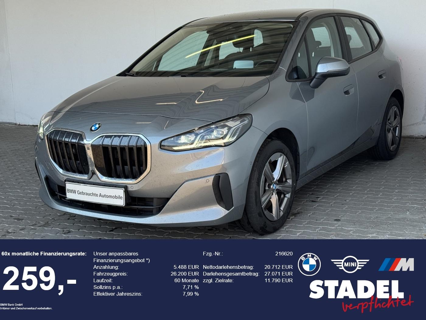 BMW 223dA xDr Active Tourer Navi.LED.HuD.ACC.360°