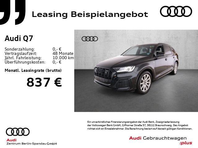 Audi Q7 50 TDI qu. S line tiptronic *PANO*MATRIX*HuD*