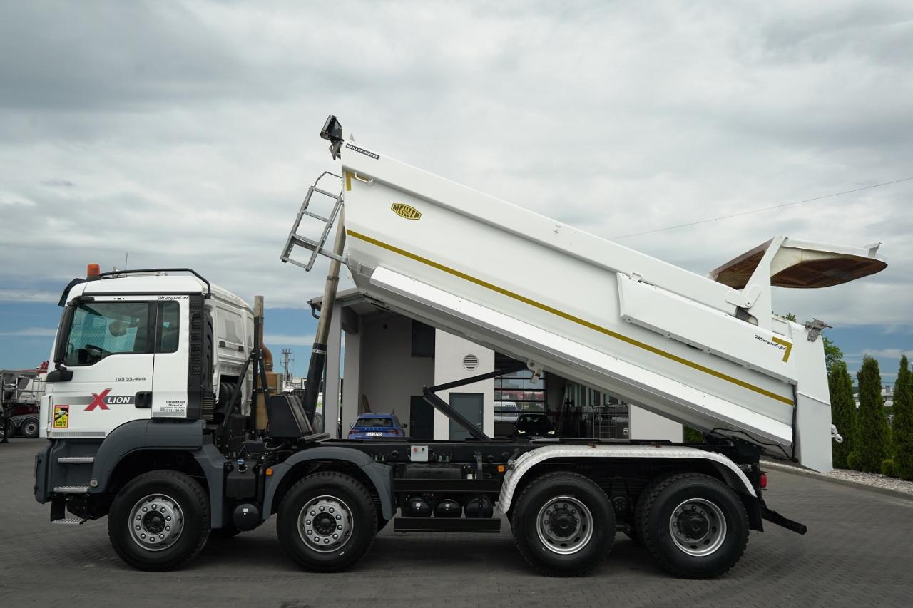 MAN TGS 35.460 / 8X4 / WYWROTKA TYLNOZSYPOWA / HYDRO