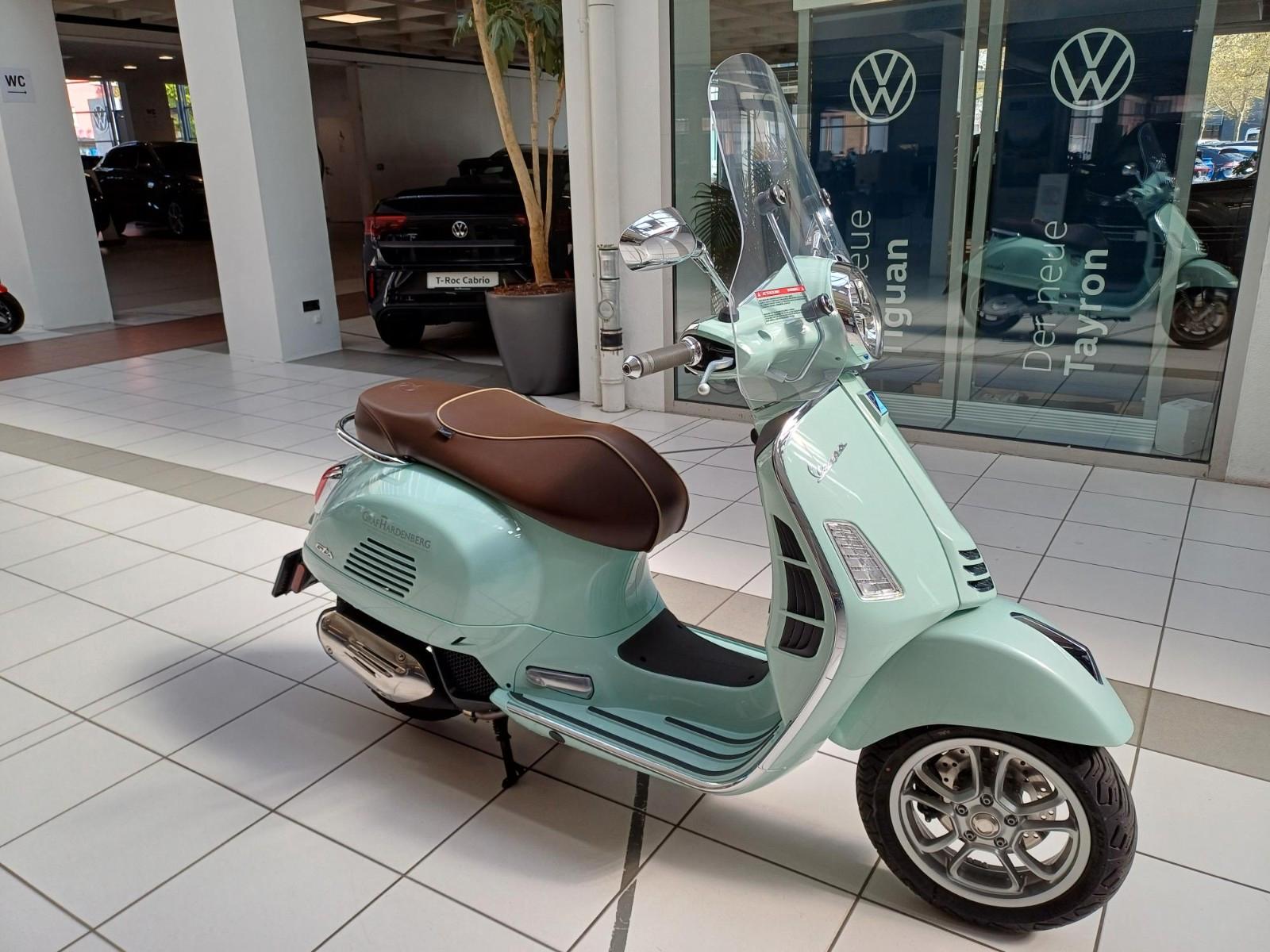 Vespa GTS 125 inkl. WSS + Sitzbank 70 Jahre Braun