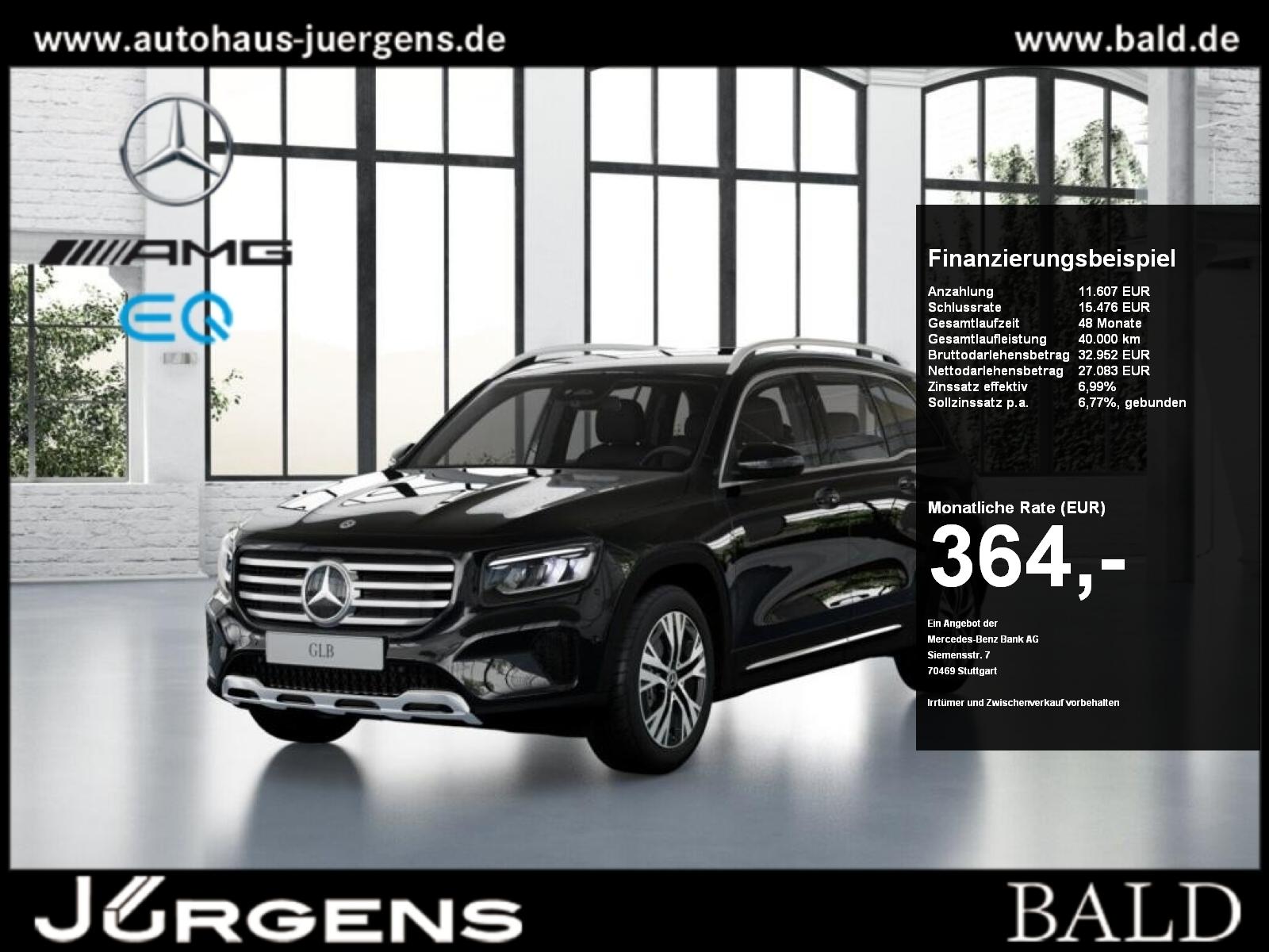 Mercedes-Benz GLB 200 Aero+Progressive+Distr+Cam+LED+Navi+Totw