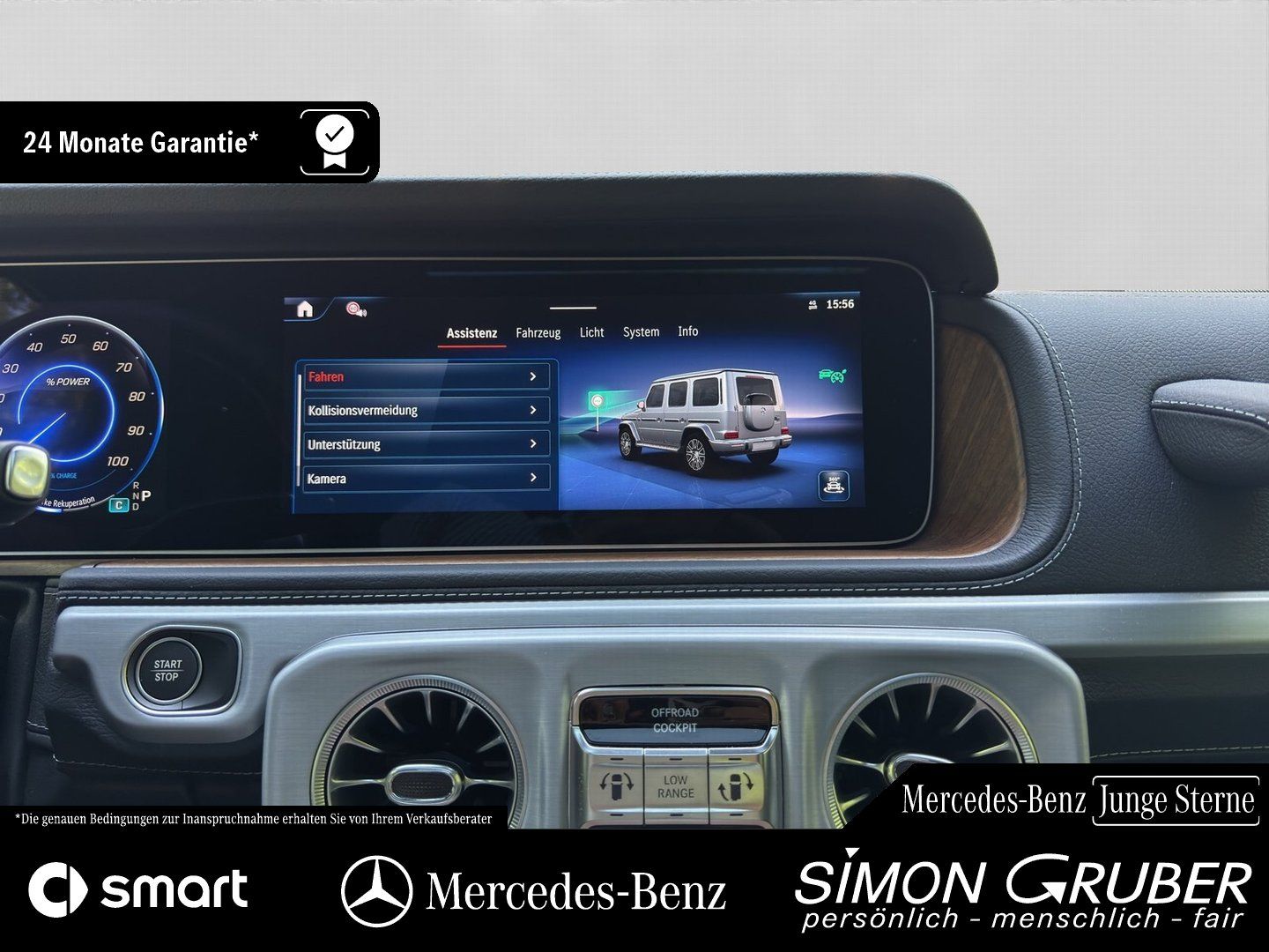 Fahrzeugabbildung Mercedes-Benz G 580 EQ AMG Night Exclusive magno Mod 2026