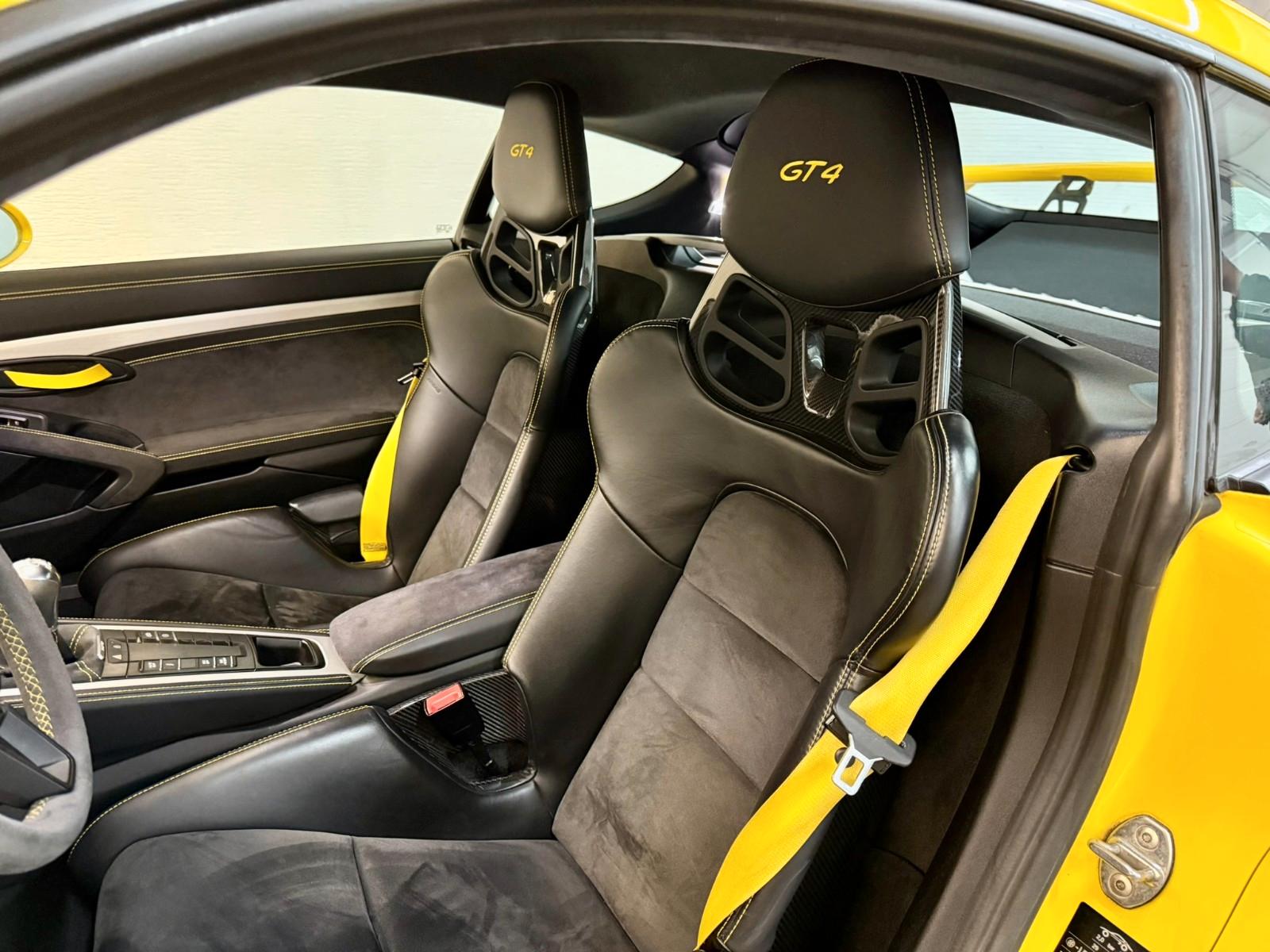 Porsche 718 Cayman GT4*LED*Carbon*Schalensitze*APPROVED*