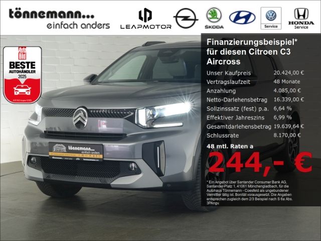 C3 Aircross HYBRID MAX eDCT+NAVI+RÜCKFAHRKAMERA+
