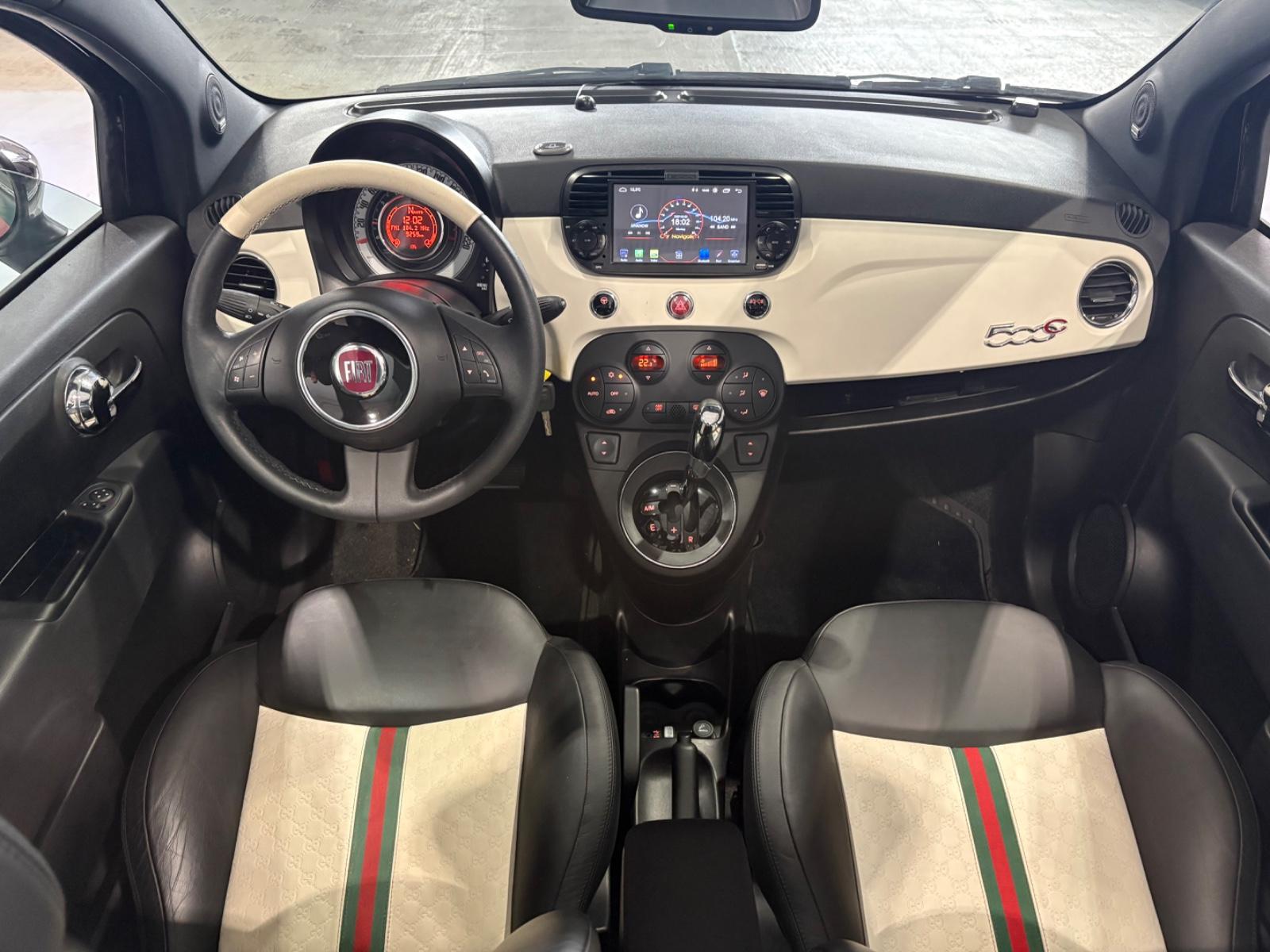 Fiat 500 Cabrio by Gucci*Leder*Klimaaut.*