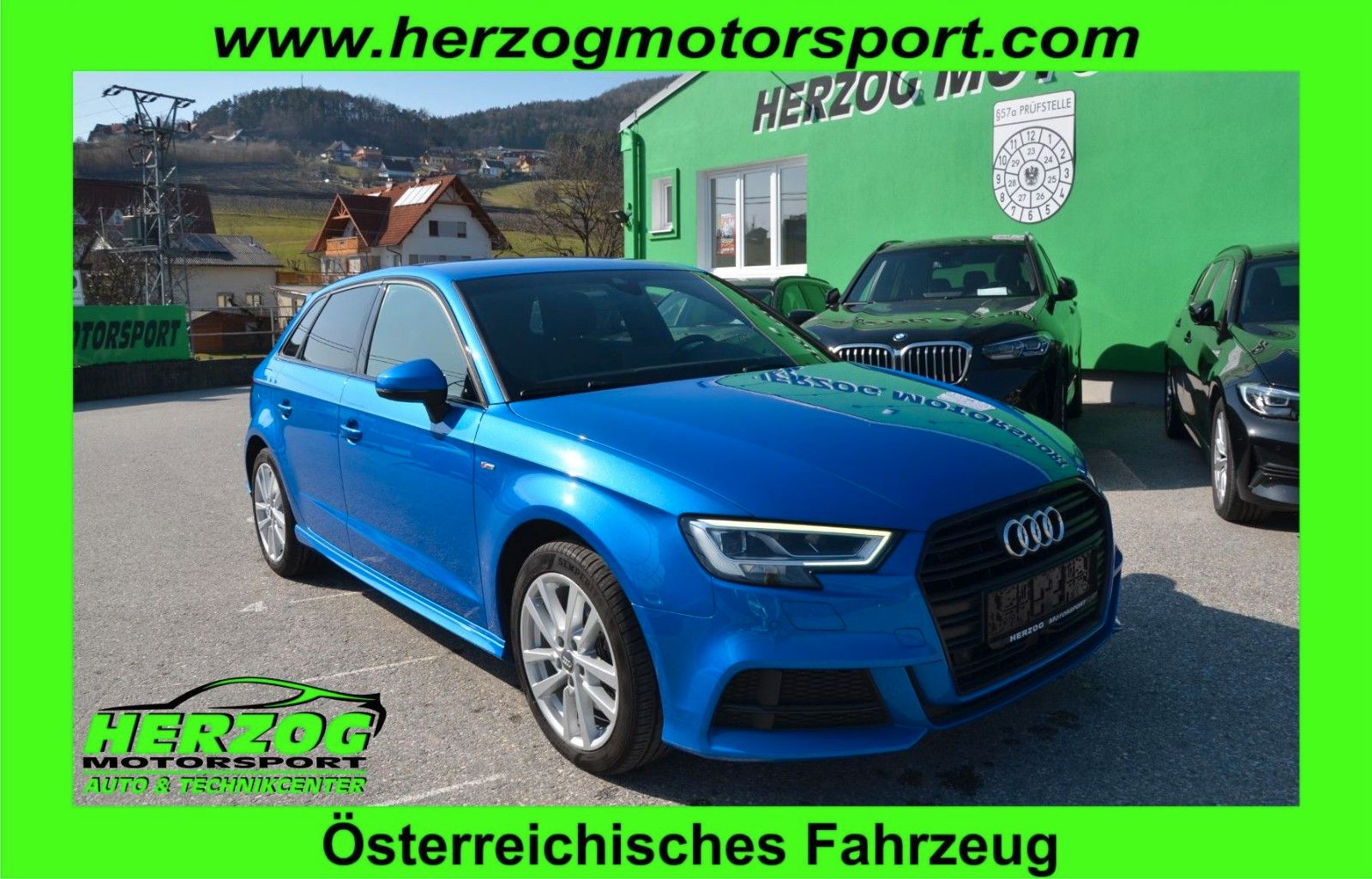 Audi A3 SB 35TDI S-tron S-LINE design LED EXP:16.600
