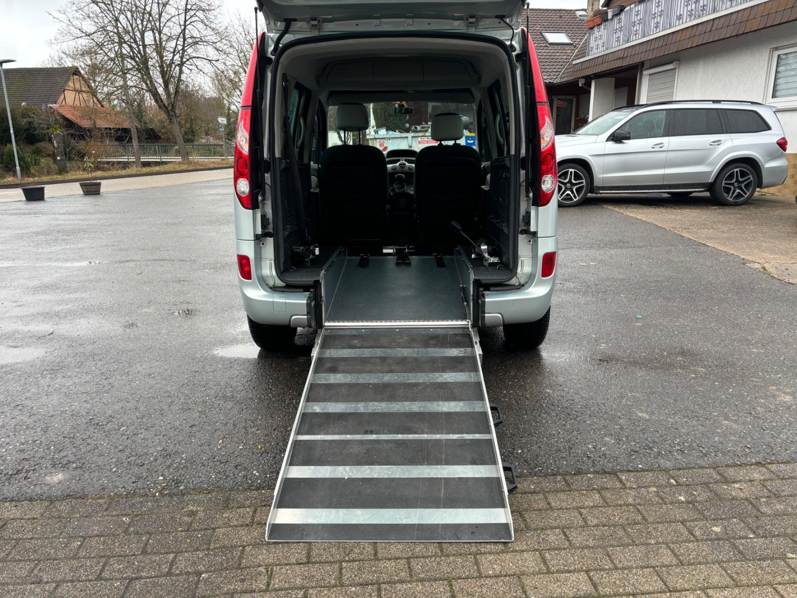 Renault Kangoo Luxe-Rollstuhlrampe-Einziehwinde-Kamera
