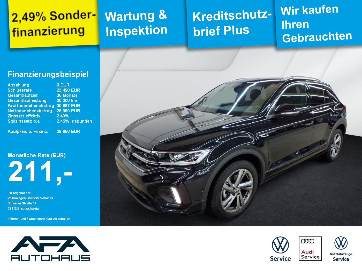Volkswagen T-Roc 1.5 TSI R-Line DSG AHK*Navi*RFK*ACC*APP