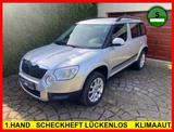 Skoda Yeti 1.4 TSI EXPERIENCE 1.HAND KLIMAAUTOMATIK - silberne Skoda Yeti