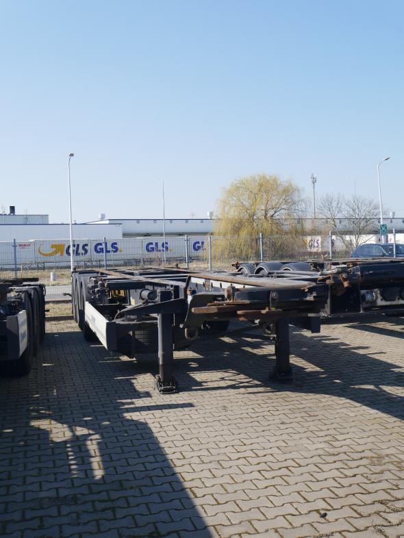 Krone Trailer Chassis Gooseneck extendible 2x 20', 30'