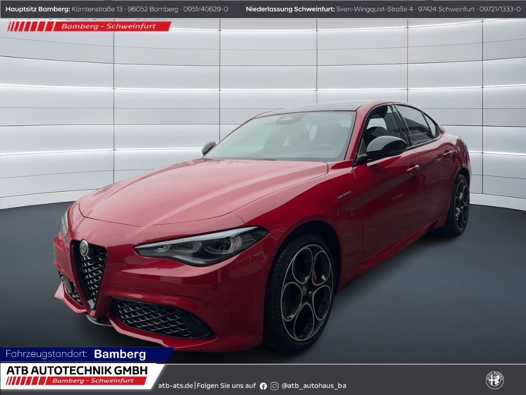 Fahrzeugabbildung Alfa Romeo Giulia Veloce Q4, Leder, Schiebedach, PDC, Rückf