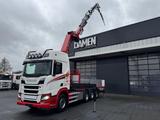 Scania R 500 8x4 HMF 5020-K6 + JIB FJ 1000-K5 - Scania Jumbo-Lkw