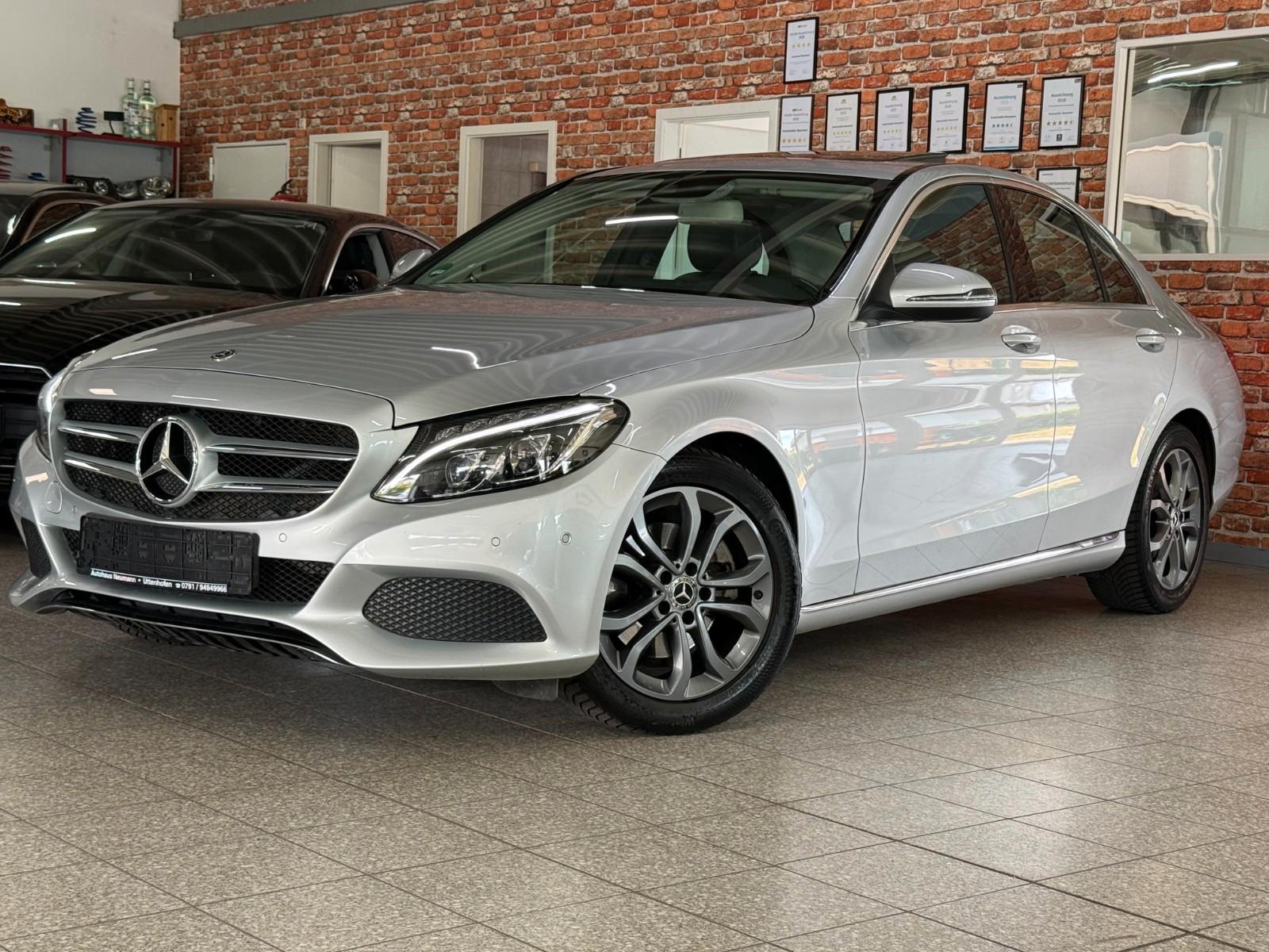 Mercedes-Benz C 200 CGI-Autom.-LED-Schiebedach-Navi-Teilleder