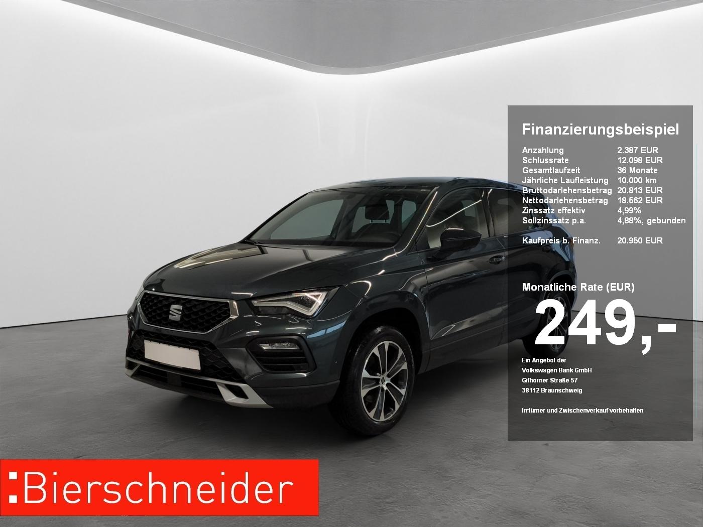 Seat Ateca 1.5 TSI Style NAVI+VOLL-LED+BEATS+PARKLENK