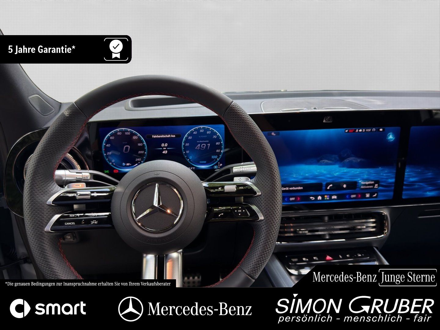 Fahrzeugabbildung Mercedes-Benz GLB 350 4M EQ AMG Panorama Superscreen AHK