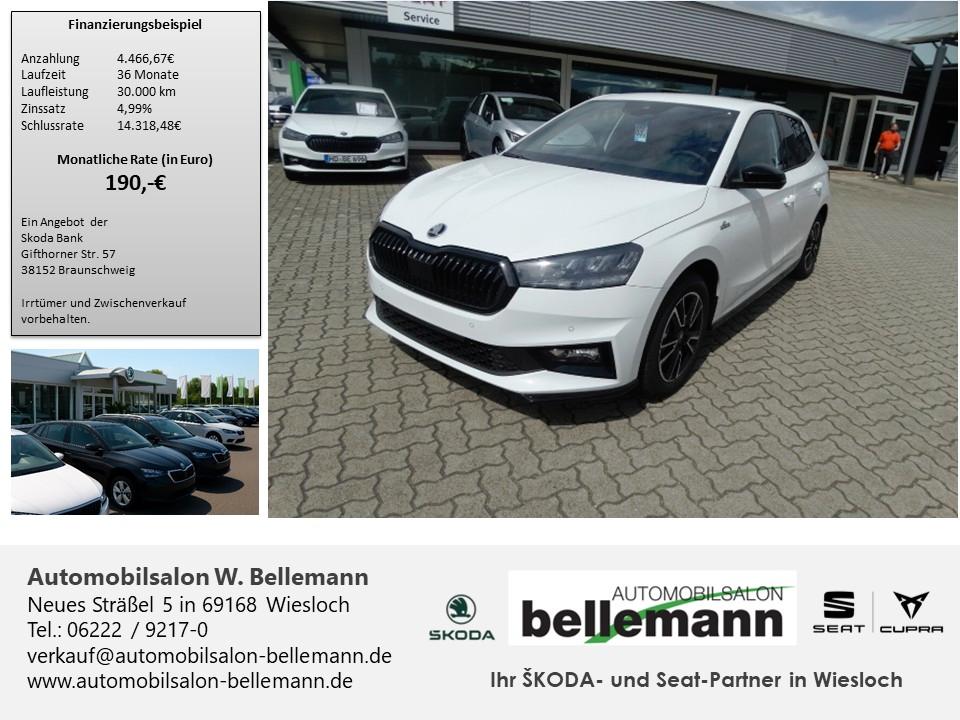 Skoda Fabia Monte Carlo 1.0 TSI DSG 5 J Gar.
