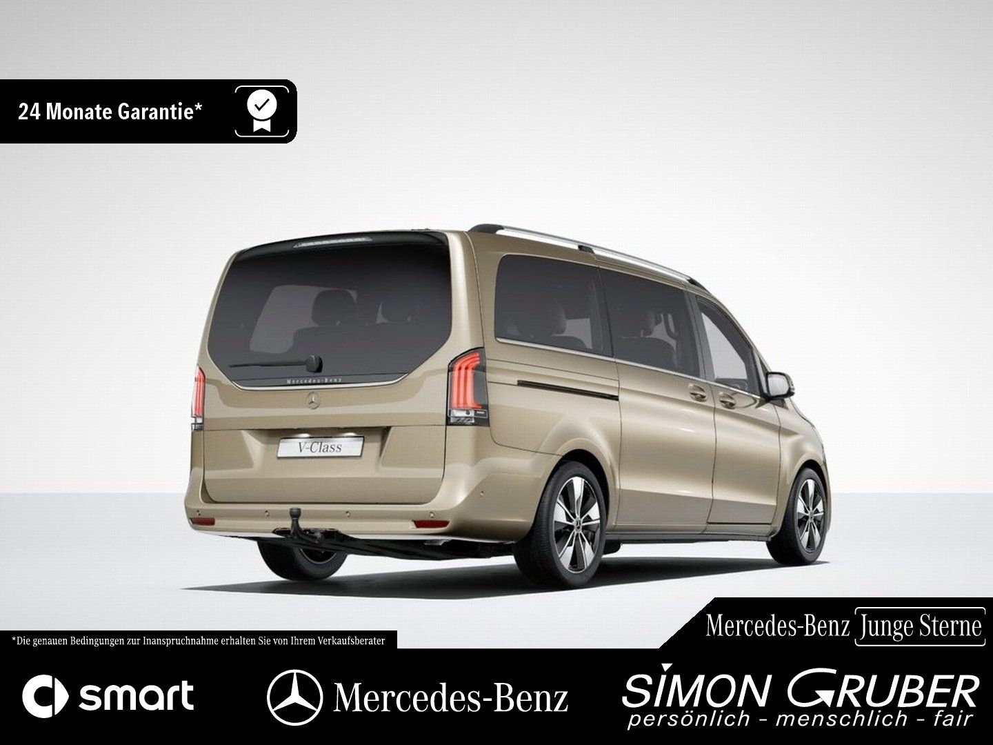 Fahrzeugabbildung Mercedes-Benz V 250 d AVANTGARDE Lang MBeam AHK eTüren 7Sitze