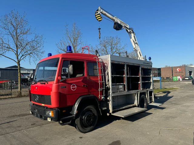 Mercedes-Benz 1117 4X2 FIRE TRUCK HIAB 050A ONLY 105787 KM