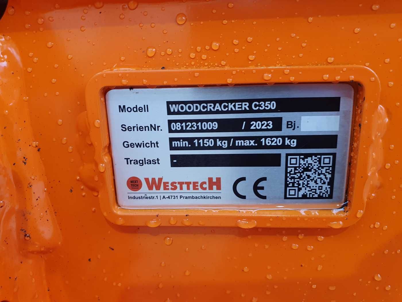 Fahrzeugabbildung Andere Westtech Woodcracker C350 OQ 70/55 Tilt. Sammler