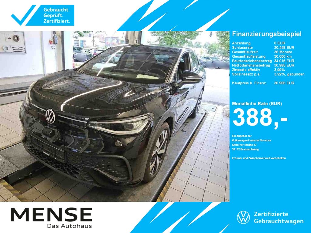Abbildung Leasingangebot Volkswagen ID.5 Pro Performance IQ.Light Matrix CarPlay AHK