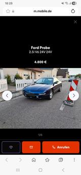 Ford Probe 2.5i V6 24V - Ford Probe Gebrauchtwagen