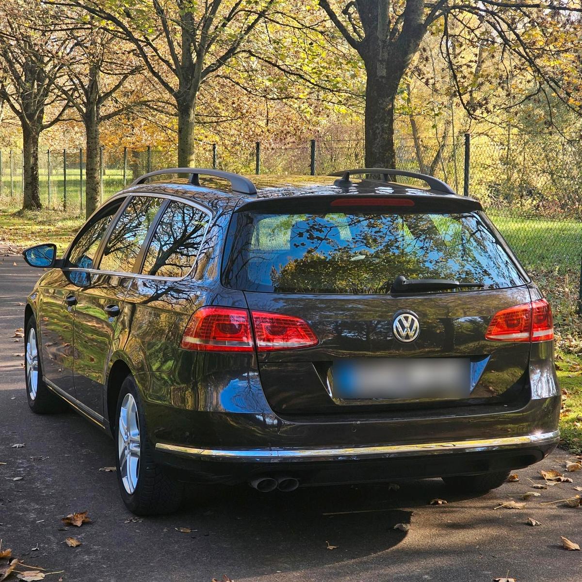 Volkswagen Passat 2011 — rear view