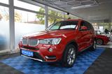 BMW X3 xDrive 20d *X-LINE*AUTOMATIK*LEDER*NAVI*1.HD! - mit Diesel-Antrieb: Rot, Schiebedach, Geländewagen