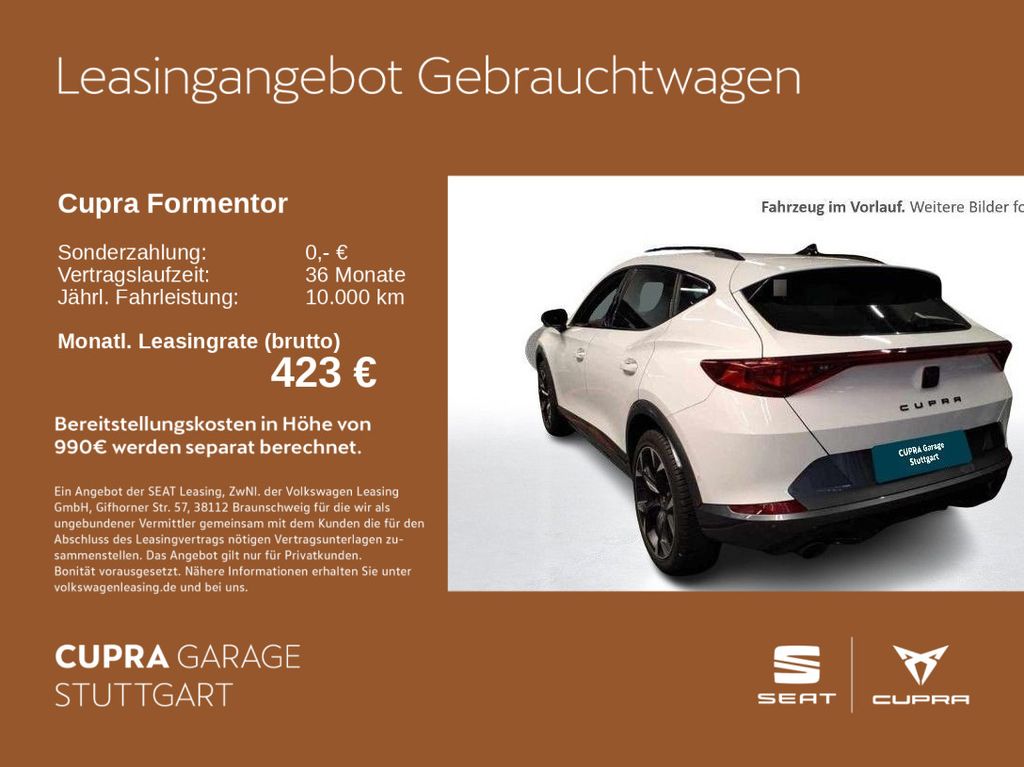 Formentor 2.0 TSI VZ DSG 180 kW