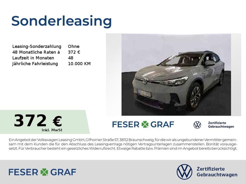 Volkswagen ID.4 Pro Performance Navi AHK Kamera LED Perfo