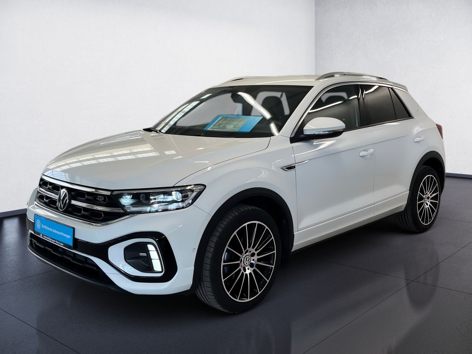 Volkswagen T-Roc R-LINE TSI DSG+AHK+ALU 18+TRAVEL ASSIST+RÜ imagem 2