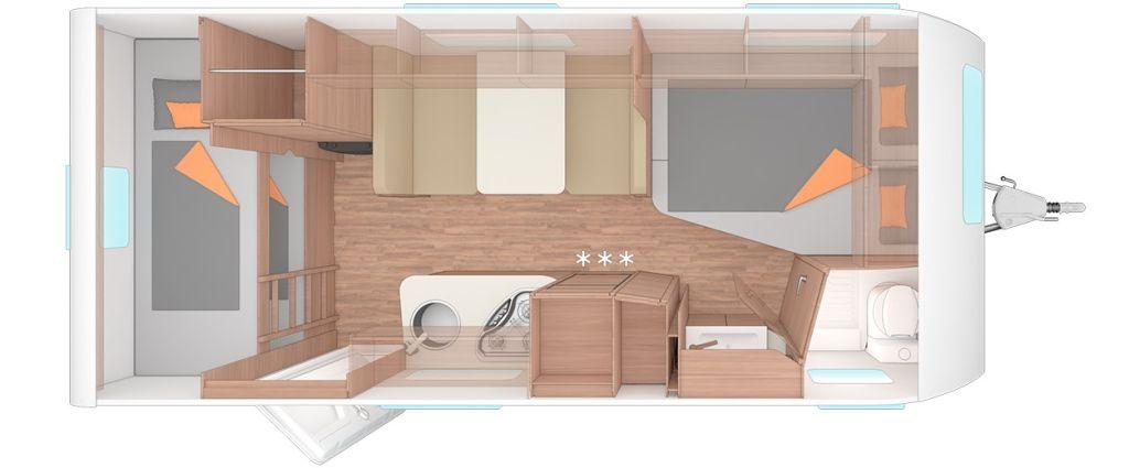 Weinsberg CaraOne 500 FDK Modell 2026