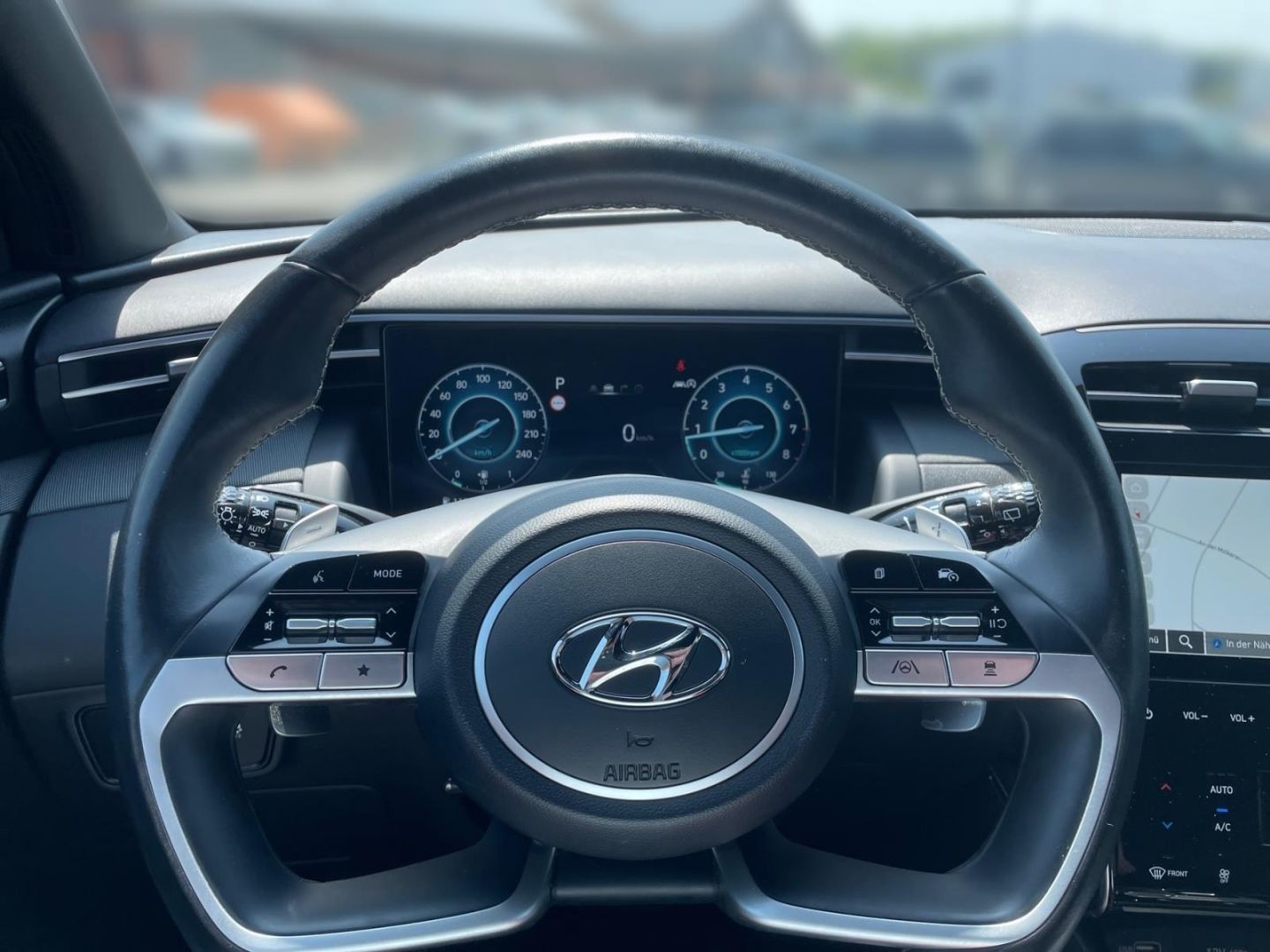 Fahrzeugabbildung Hyundai Tucson 1.6T Blackline Mild-Hybrid (48V) Navigati