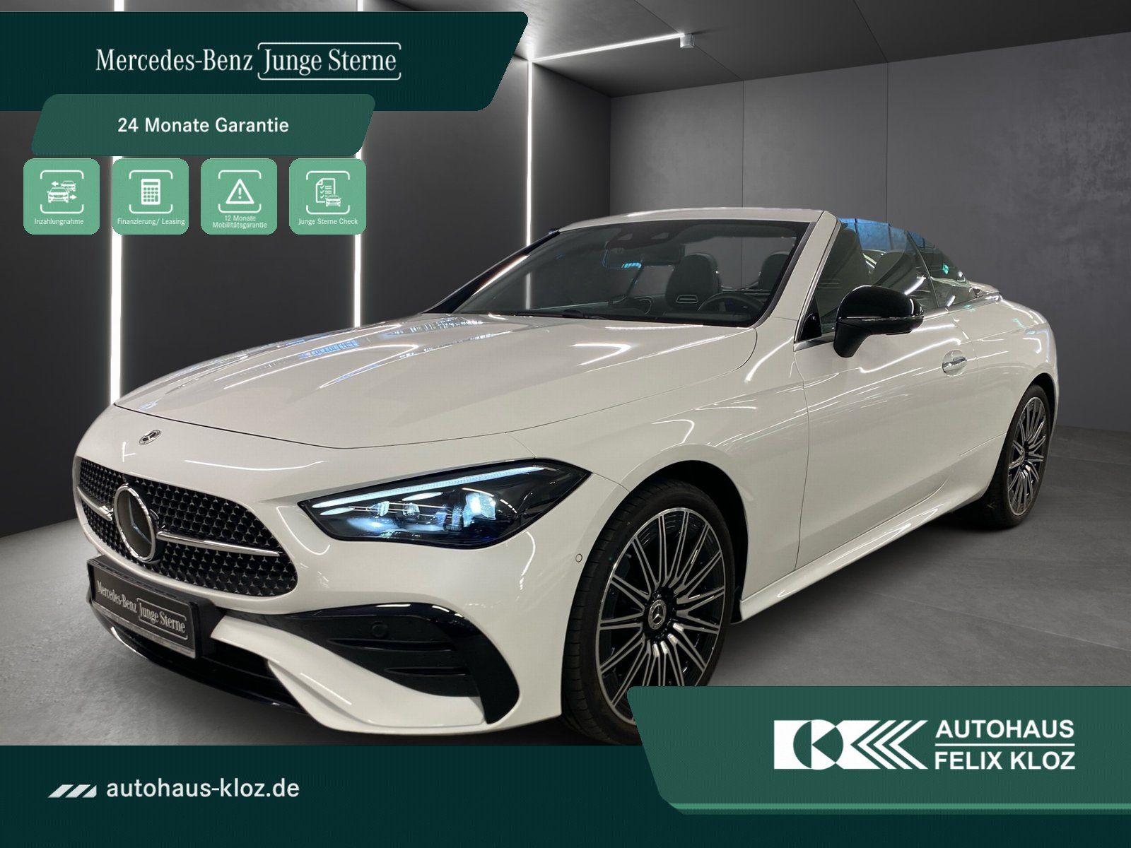 Fahrzeugabbildung Mercedes-Benz CLE 300 4M AMG Cabriolet*Standhz*Distro*AHK*360°