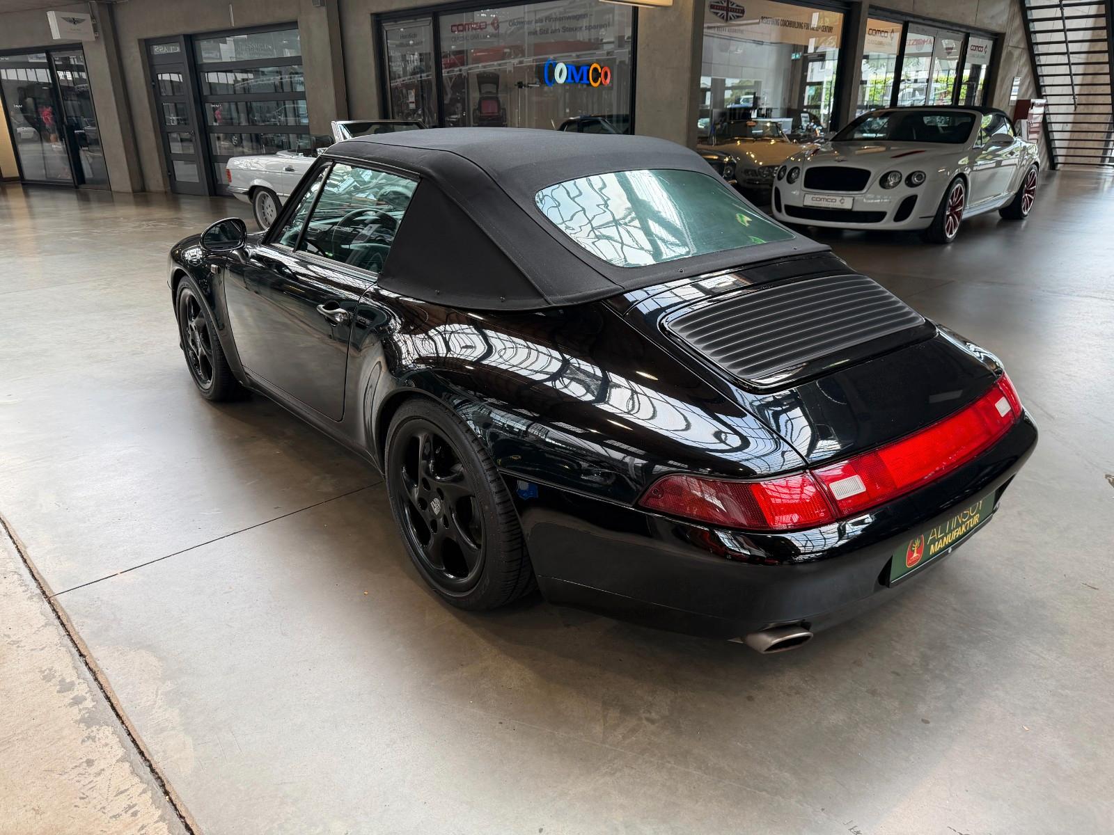 Porsche 993 Carrera Cabriolet BRD Schalter