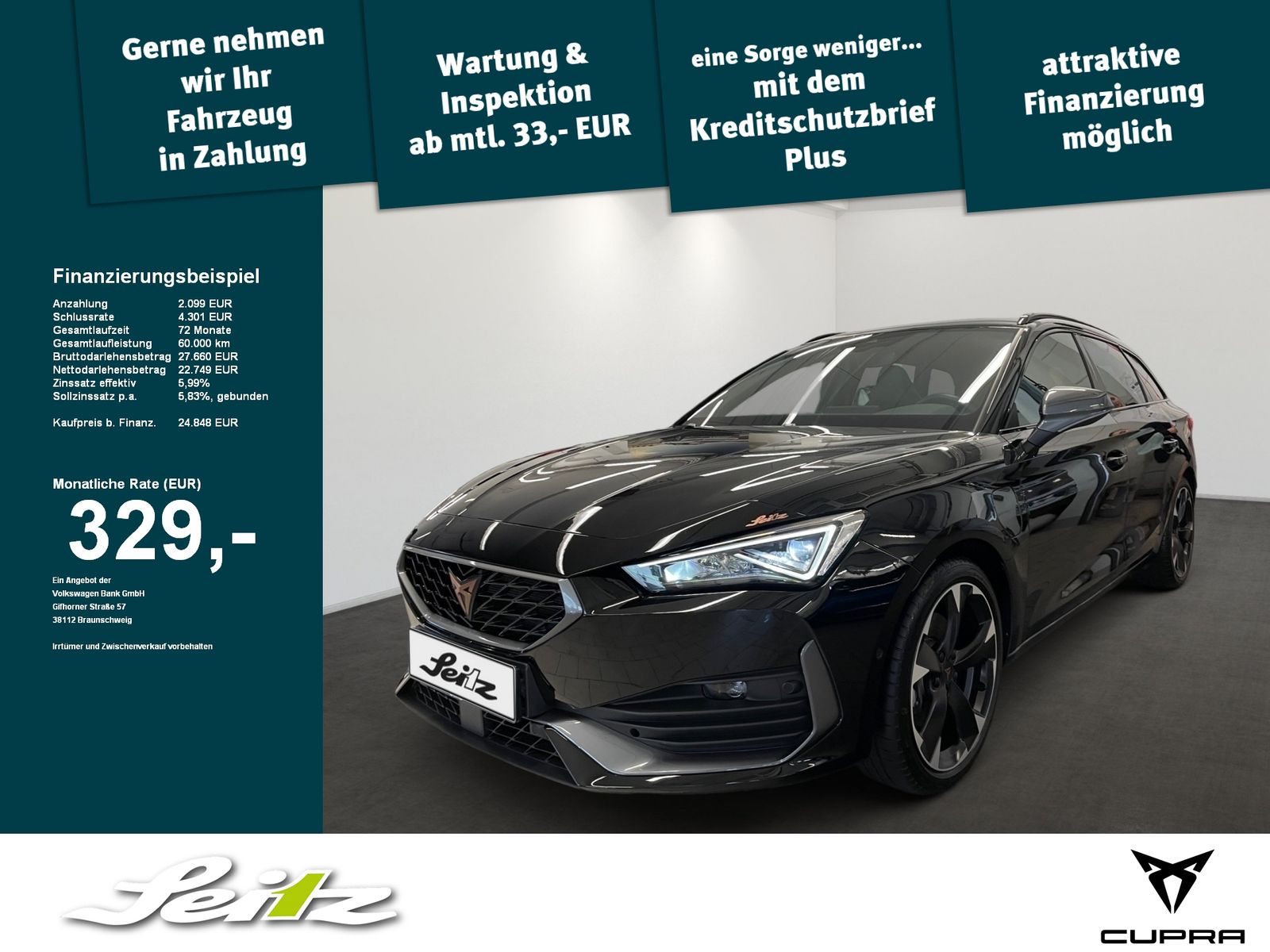CUPRA Leon Sportstourer 1.4 TSI e-Hybrid *LED*KAMERA*N