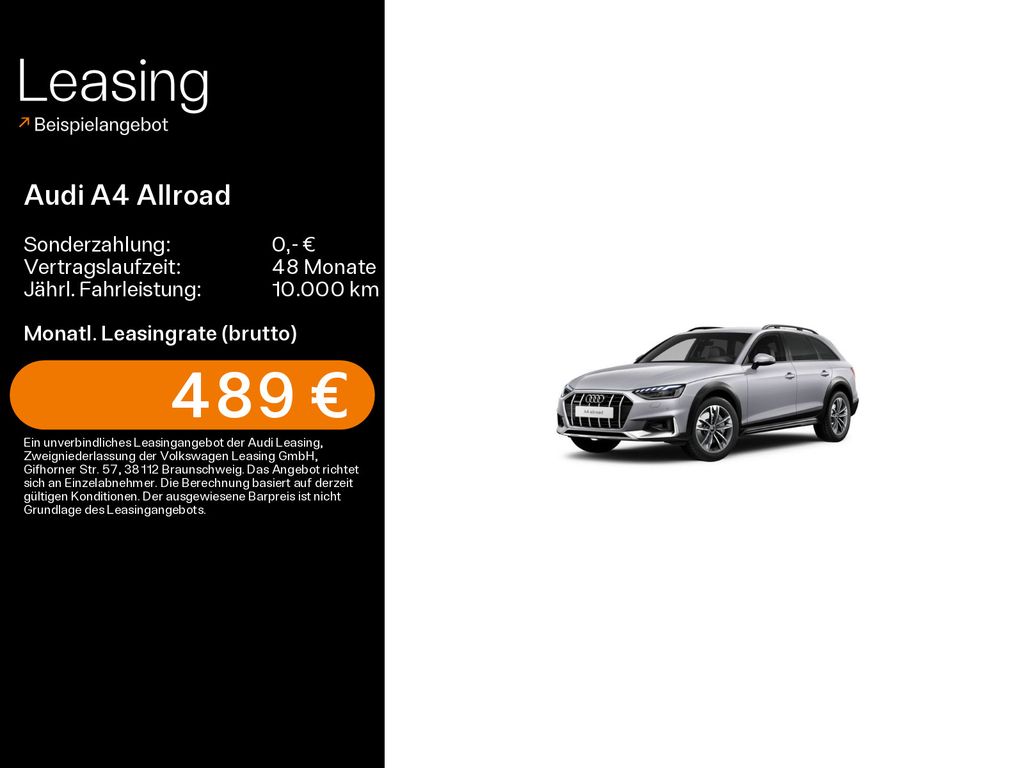 Audi A4 Allroad 45 TFSI quattro Business*LED*AHK*RFK*